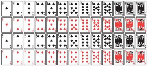 A Deck of Cards contains 52 cards. .